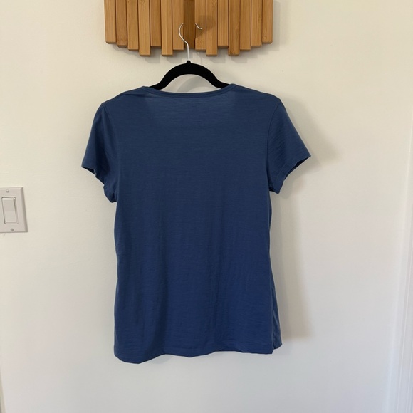 WoolX Women’s Classic Blue Addie Women's Top, Size Small, Merino - Picture 2 of 5